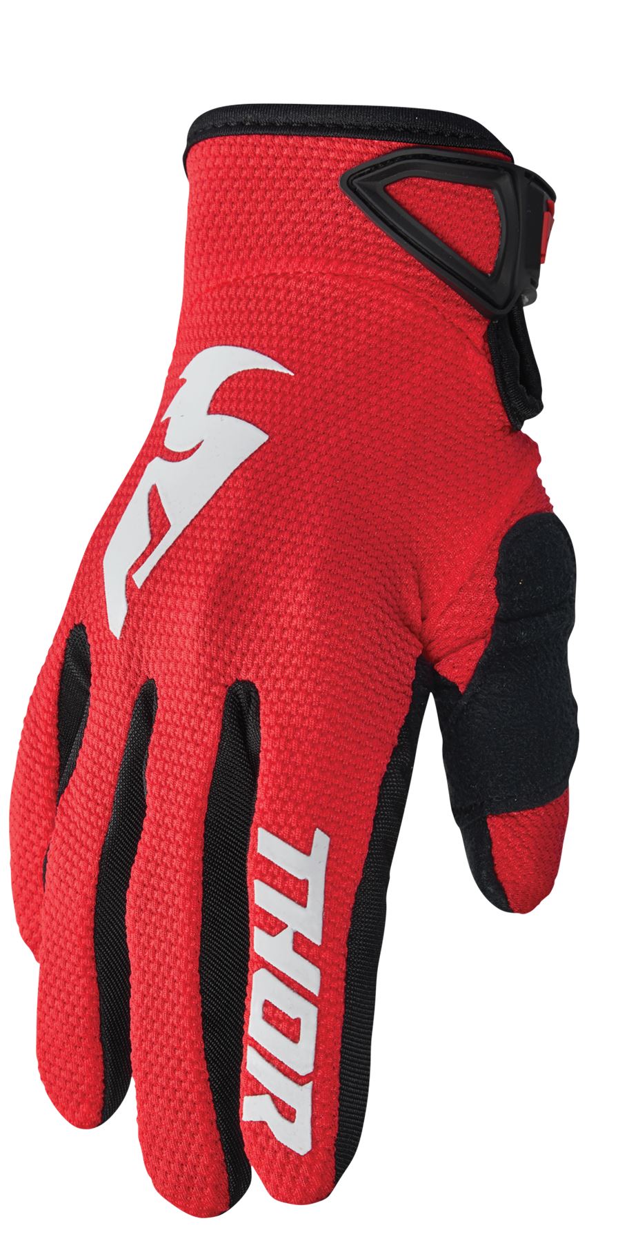 Thor 2024 Motocross Gloves Sector Red White
